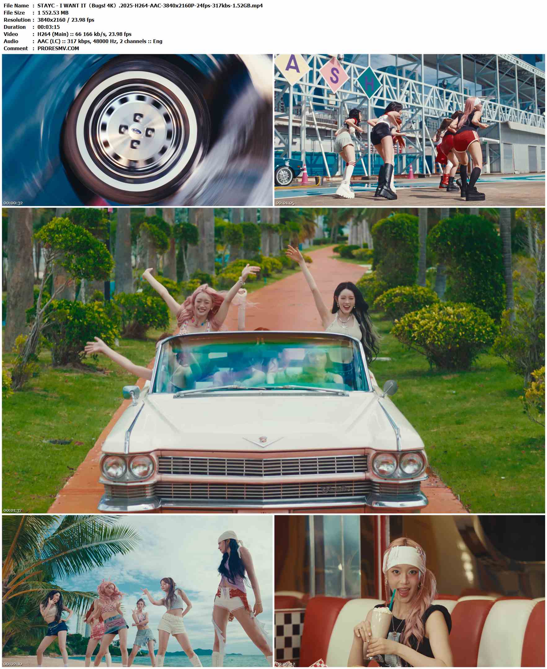 STAYC - I WANT IT（Bugs! 4K）.2025-H264-AAC-3840x2160P-24fps-317kbs-1.52GB官方MV_高清MV